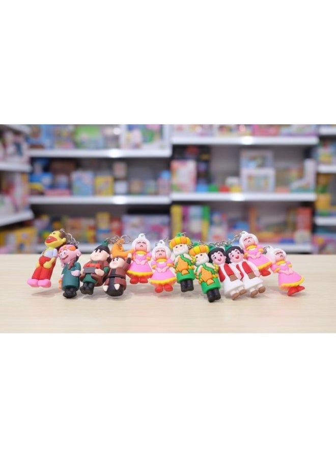 مجموعة ميداليات شخصيات رمضانية – 12 قطعة بتصاميم ملونة واحتفالية مستوحاة من أجواء رمضان – مثالية للأطفال، توزيعات الحفلات، الهدايا المدرسية وهواة التجميع – خفيفة الوزن ومتينة - Image 1